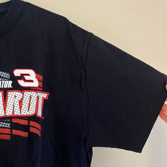 Winners Circle Nascar Mens Black T Shirt Large The Intimidiator 3 Dale Earnhardt - Picture 6 of 10